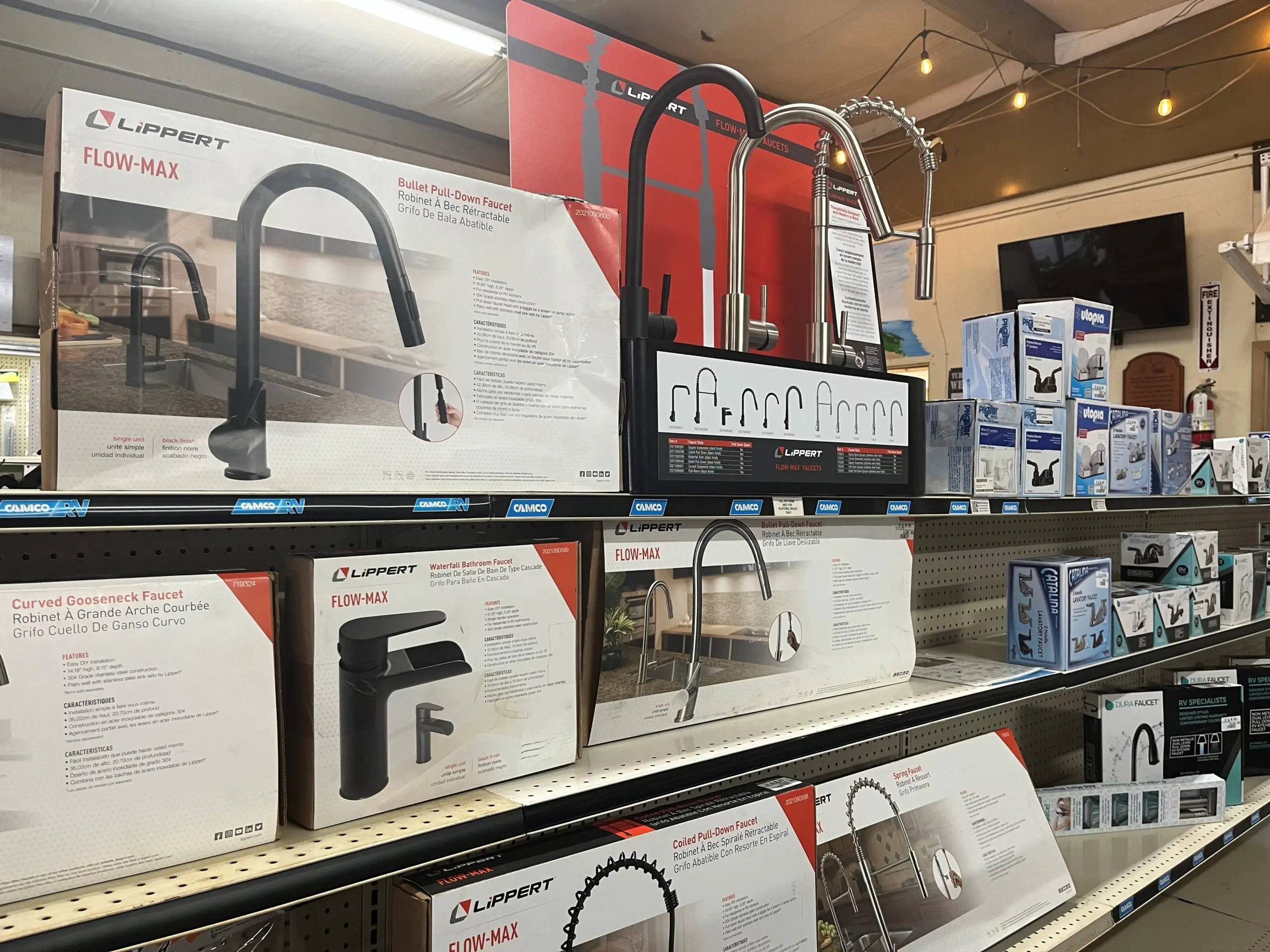 RV hardware and accessories